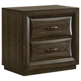 Atlas 4-piece Queen Bedroom Set Dark Oak | Gallery | 215971Q-S4 215971KE-S4 215971KW-S4 215971Q-S5 215971KE-S5 215971KW-S5