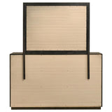 Atlas 7-drawer Bedroom Dresser and Mirror Set Dark Oak | Brown | Dark Oak | 215973M