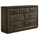 Atlas 7-drawer Bedroom Dresser Cabinet Dark Oak | Brown | Dark Oak | 215973