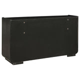 Leandro 8-drawer Bedroom Dresser Cabinet Burnished Black | Black | Burnished Black | 222493