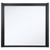 Leandro Dresser Mirror Burnished Black | Black | Burnished Black | 222494