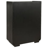 Leandro 5-drawer Bedroom Chest of Drawers Burnished Black | Full | Black | Burnished Black | 222495