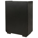 Leandro 5-drawer Bedroom Chest of Drawers Burnished Black | Full | Black | Burnished Black | 222495