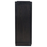 Leandro 5-drawer Bedroom Chest of Drawers Burnished Black | Full | Black | Burnished Black | 222495