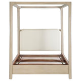 Solano 83-inch California King Canopy Bed Weathered Mango | California King | Brown | Weathered Mango | 222520KW