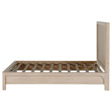 Solano 56-inch Eastern King Panel Bed Weathered Mango | Brown | Weathered Mango | 222521KE