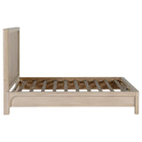 Solano 56-inch Eastern King Panel Bed Weathered Mango | Brown | Weathered Mango | 222521KE