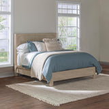 Solano 81-inch California King Panel Bed Weathered Mango | California King | Brown | Weathered Mango | 222521KW