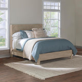 Solano 56-inch Queen Panel Bed Weathered Mango | Queen | Brown | Weathered Mango | 222521Q