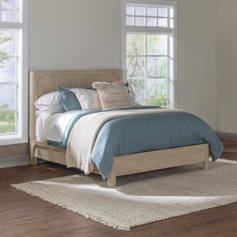 Solano 56-inch Panel Bed Weathered Mango