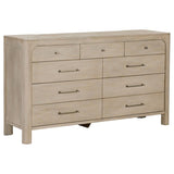 Solano 9-drawer Bedroom Dresser Cabinet Weathered Mango | Brown | Weathered Mango | 222523