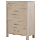 Solano 5-drawer Bedroom Chest of Drawers Weathered Mango | Full | Brown | Weathered Mango | 222525