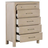 Solano 5-drawer Bedroom Chest of Drawers Weathered Mango | Full | Brown | Weathered Mango | 222525