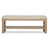 Solano 52-inch Bedroom Bed End Bench Weathered Mango | Brown | Weathered Mango | 222526