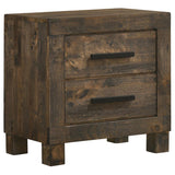 Woodmont 4-piece Eastern King Bedroom Set Golden Brown | Eastern King | Brown | Rustic Golden Brown | 222631KE-S4