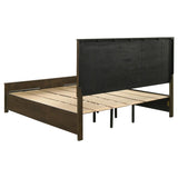 Woodmont Eastern King Storage Bed Rustic Golden Brown | Eastern King | Brown | Rustic Golden Brown | 222631KE
