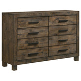 Woodmont 5-piece Queen Bedroom Set Rustic Golden Brown | Brown | Rustic Golden Brown | 222631Q-S5