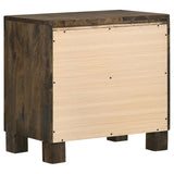 Woodmont 2-drawer Nightstand Rustic Golden Brown | King | Brown | Rustic Golden Brown | 222632