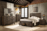 Woodmont 2-drawer Nightstand Rustic Golden Brown | King | Brown | Rustic Golden Brown | 222632