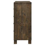 Woodmont 8-drawer Dresser Rustic Golden Brown | King | Brown | Rustic Golden Brown | 222633