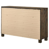 Woodmont 8-drawer Dresser Rustic Golden Brown | King | Brown | Rustic Golden Brown | 222633