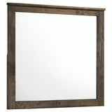 Woodmont Dresser Mirror Rustic Golden Brown | Brown | Rustic Golden Brown | 222634