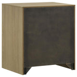 Hendricks 1-drawer Nightstand Bedside Table with Cubby Light Oak | Beige | Light Oak | 222652