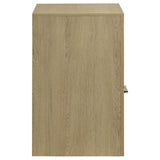 Hendricks 1-drawer Nightstand Bedside Table with Cubby Light Oak | Beige | Light Oak | 222652