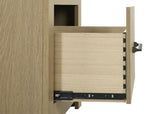 Hendricks 1-drawer Nightstand Bedside Table with Cubby Light Oak | Beige | Light Oak | 222652