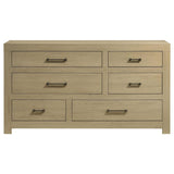 Hendricks 6-drawer Bedroom Dresser Storage Cabinet Light Oak | Beige | Light Oak | 222653