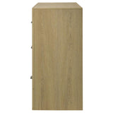 Hendricks 6-drawer Bedroom Dresser Storage Cabinet Light Oak | Beige | Light Oak | 222653