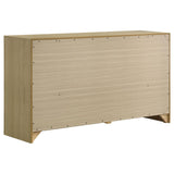 Hendricks 6-drawer Bedroom Dresser Storage Cabinet Light Oak | Beige | Light Oak | 222653