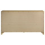 Hendricks 6-drawer Bedroom Dresser Storage Cabinet Light Oak | Beige | Light Oak | 222653