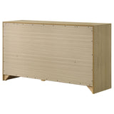 Hendricks 6-drawer Bedroom Dresser Storage Cabinet Light Oak | Beige | Light Oak | 222653