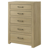 Hendricks 5-drawer Bedroom Chest of Drawers Light Oak | King | Brown | Light Oak | 222655