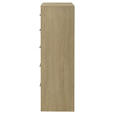 Hendricks 5-drawer Bedroom Chest of Drawers Light Oak | King | Brown | Light Oak | 222655