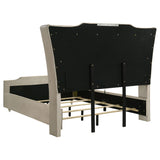 Lorient 4-piece Queen Bedroom Set Ivory and Camel | Gallery | 222661Q-S4 222661Q-S4B 222661KE-S4 222661KE-S4B 222661KW-S4 222661KW-S4B 222661Q-S5 222661Q-S5B 222661KE-S5 222661KE-S5B 222661KW-S5 222661KW-S5B
