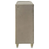 Lorient 8-drawer LED Bedroom Dresser Cabinet Ivory and Camel | Ivory | Ivory / Camel | 222663