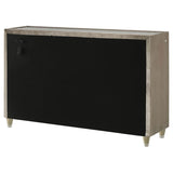 Lorient 8-drawer LED Bedroom Dresser Cabinet Ivory and Camel | Ivory | Ivory / Camel | 222663