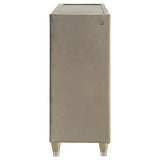 Lorient 8-drawer LED Bedroom Dresser Cabinet Ivory and Camel | Ivory | Ivory / Camel | 222663