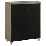 Lorient 5-drawer LED Chest of Drawers Ivory and Camel | Full | Ivory | Ivory / Camel | 222665