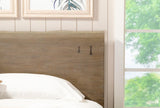 Stillwater Eastern King Platform Bed | Brown | Weathered Oak | 222801KE
