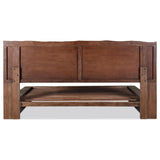 Stillwater California King Platform Bed | Brown | Weathered Oak | 222801KW