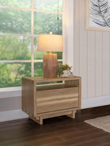 Stillwater 2-drawer Nightstand | Brown | Weathered Oak | 222802