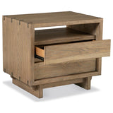 Stillwater 2-drawer Nightstand | Brown | Weathered Oak | 222802