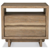Stillwater 2-drawer Nightstand | Brown | Weathered Oak | 222802