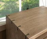 Stillwater 2-drawer Nightstand | Brown | Weathered Oak | 222802