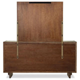Stillwater Dresser with Mirror | Beige | Weathered Oak | 222803M