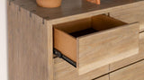 Stillwater Dresser with Mirror | Beige | Weathered Oak | 222803M