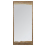 Stillwater Full-Length Floor Mirror | Full | Brown | Weathered Oak | 222808